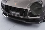 CSR Frontspoiler | Cup-Spoilerlippe mit ABE für Porsche Cayenne (Typ 9PA) CSL849-M Carbon Look matt strukturiert (keine Lackierung erforderlich)