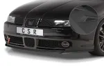 CSR Frontspoiler | Cup-Spoilerlippe mit ABE für Seat Leon 1 (1M) Cupra/Sport/FR CSL052-L schwarz matt (Lackierung erforderlich)