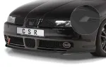 CSR Frontspoiler | Cup-Spoilerlippe mit ABE für Seat Leon 1 (1M) Cupra/Sport/FR CSL052-S schwarz matt strukturiert (keine Lackierung erforderlich)