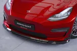 CSR Frontspoiler | Cup-Spoilerlippe mit ABE für Tesla Model 3 CSL701-K Kupfer matt (keine Lackierung erforderlich)