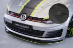 CSR Frontspoiler | Cup-Spoilerlippe mit ABE für VW Golf 7 GTI / GTD CSL338-M Carbon Look matt strukturiert (keine Lackierung erforderlich)