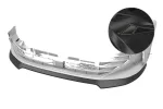 CSR Frontspoiler | Cup-Spoilerlippe mit ABE für VW Passat B9 Variant CSL921-C Carbon Look Hochglanz (keine Lackierung erforderlich)