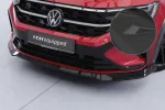 CSR Frontspoiler | Cup-Spoilerlippe mit ABE für VW Taigo (Typ CS) CSL924-S schwarz matt strukturiert (keine Lackierung erforderlich)