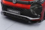 CSR Frontspoiler | Cup-Spoilerlippe mit ABE für VW Tiguan 3 R-Line CSL954-G Glossy schwarz Hochglanz (keine Lackierung erforderlich)