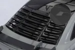 CSR Heckscheibenblende mit ABE für Audi A3 / S3 / RS3 (8V) Limousine HSB139-S schwarz matt strukturiert (keine Lackierung erforderlich)