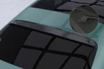 CSR Heckscheibenblend mit ABE für Mercedes Benz E-Klasse W214 Limousine HSB130-M Carbon Look matt strukturiert (keine Lackierung erforderlich)