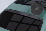 CSR Heckscheibenblend mit ABE für Mercedes Benz E-Klasse W214 Limousine HSB130-S schwarz matt strukturiert (keine Lackierung erforderlich)