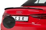 CSR Heckspoiler | Heckflügel mit ABE für Audi A5 F5 Cabrio HF628-M Carbon Look matt strukturiert (keine Lackierung erforderlich)