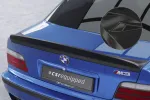 CSR Heckspoiler | Heckflügel mit ABE für BMW 3er E36 Coupe HF987-G Glossy schwarz Hochglanz (keine Lackierung erforderlich)