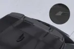 CSR Heckspoiler | Heckflügel mit ABE für Peugeot 2008 II / e-2008 HF186-S schwarz matt strukturiert (keine Lackierung erforderlich)