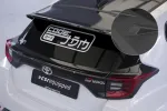 CSR Heckspoiler | Heckflügel mit ABE für Toyota GR Yaris (Typ XP21) HF845-L schwarz matt (Lackierung erforderlich)