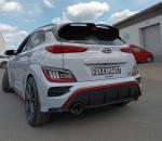 Fox Endschalldämpfer für Hyundai Kona N – Ausgang rechts/links – 1x130 mm (Typ 14)
