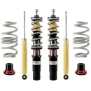 LOWTEC Gewindefahrwerk HiLOW 3 Megalow für ALFA 145/146 930 1.4-2.0 incl. 4x4, excl. Boxer/JTD (-94) – Tieferlegung VA 0-60 / HA 20-70 mm – Art.-Nr. 0120493X