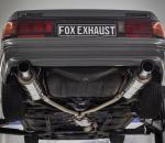 Fox Endschalldämpfer 1x100 Typ 10 rechts/links für Mazda RX-7 FC – Edelstahl, EG-Gutachten