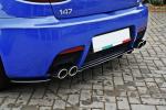 Maxton Design Mittlerer Cup Diffusor Heck Ansatz DTM Look für Alfa Romeo 147 GTA (2002–2010) – ABS Kunststoff schwarz Hochglanz, mit ABE