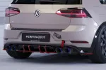 CSR Racing Diffusor | Heckansatz für VW Golf 7 (Typ AU) R HA411 Lackierung erforderlich (unlackiert)