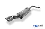 Fox Endschalldämpfer für Renault 19 – 2x76 mm (Typ 13)