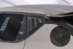 CSR Seitenscheibenblenden mit ABE für Kia EV6 SSB028-M Carbon Look matt strukturiert (keine Lackierung erforderlich)