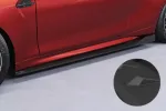 CSR Seitenschweller mit ABE für BMW M2 F87 SS553-S schwarz matt strukturiert (keine Lackierung erforderlich)