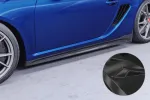 CSR Seitenschweller mit ABE für Porsche Cayman 987C SS559-C Carbon Look Hochglanz (keine Lackierung erforderlich)