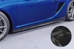 CSR Seitenschweller mit ABE für Porsche Cayman 987C SS559-G Glossy schwarz Hochglanz (keine Lackierung erforderlich)
