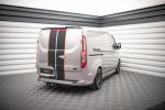 Maxton Design Heck Ansatz Flaps Diffusor für Ford Transit Custom ST-Line Mk1 Facelift schwarz Hochglanz