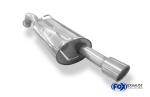 Fox Endschalldämpfer für VW Golf IV Jubi-Stoßstange – 1x90 mm (Typ 16)