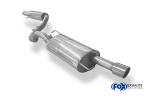 Fox Endschalldämpfer für VW Golf IV Jubi-Stoßstange – 1x90 mm (Typ 16)
