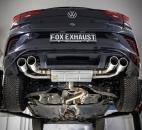 Fox Halbanlage ab Kat für VW T-Roc R 4motion – 2x100 mm (Typ 47)